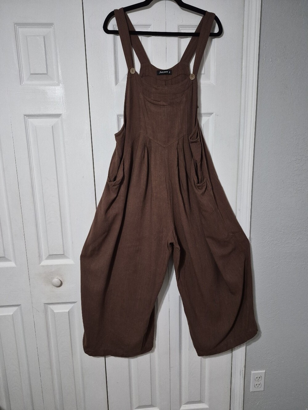 Boho Cottagecore Wide Leg Overalls